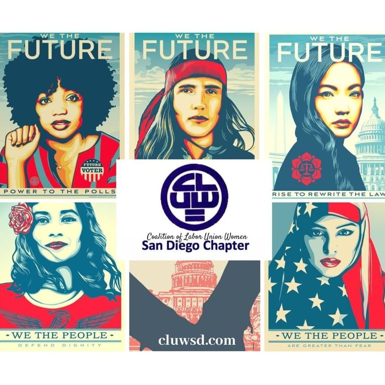 Female Non Profit Organization in San Diego California - Coalition of Labor Union Women San Diego Chapter