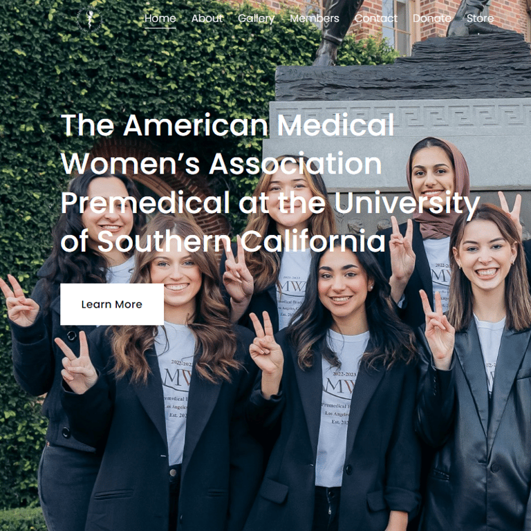 Woman Organization in Los Angeles California - USC American Medical Women's Association Premedical