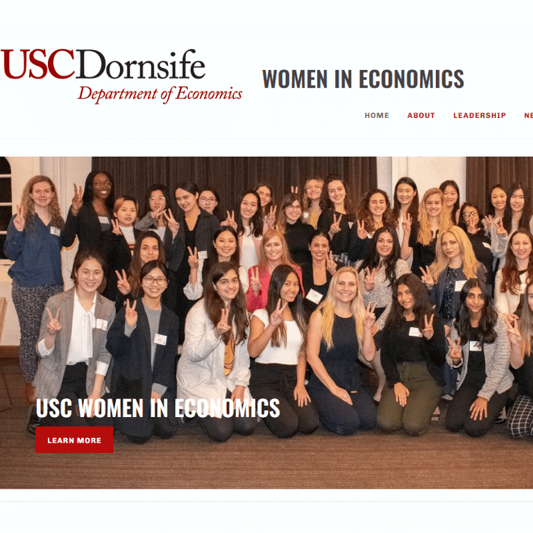 Woman Organization in Los Angeles California - USC Women in Economics